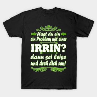 Irland Irrin Bier Pub St. Patrick's Day Saufen T-Shirt